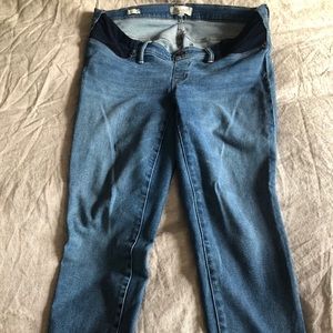 Madewell Maternity Side-Panel Jeans